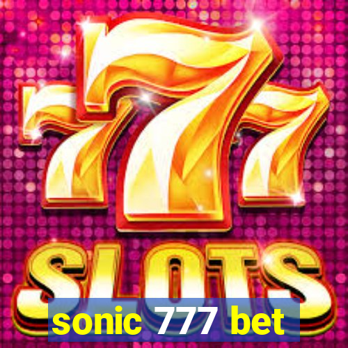 sonic 777 bet